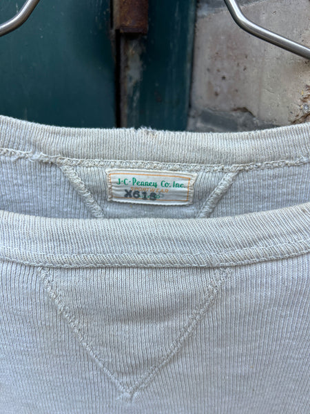 Vintage 1940's JC Penney Double V Sweatshirt