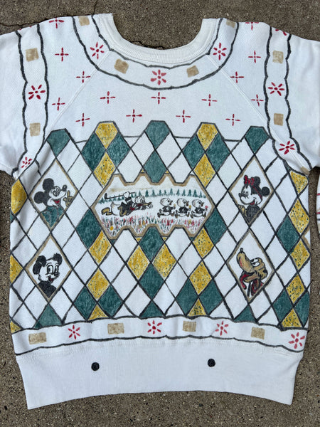 Vintage 1950's - 60's Hand Drawn Sweatshirt, Looney Tunes