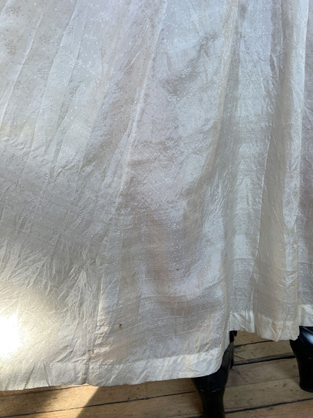 Antique Edwardian Era Silk Dress