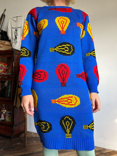 Vintage 1980's Light Bulb Dress