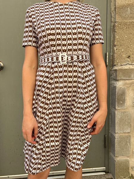 Vintage 1960's - 70's Yin Yang Dress