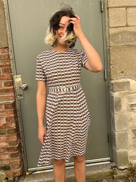 Vintage 1960's - 70's Yin Yang Dress