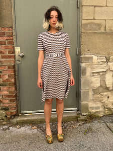 Vintage 1960's - 70's Yin Yang Dress