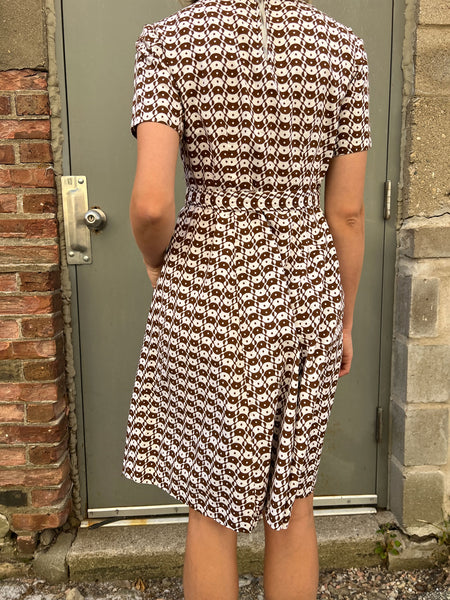 Vintage 1960's - 70's Yin Yang Dress
