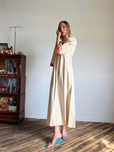 Vintage 1970's Thai Maxi Dress