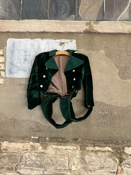 Vintage 1940's Grasshopper Costume Blazer