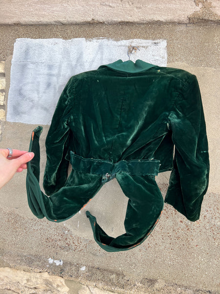 Vintage 1940's Grasshopper Costume Blazer