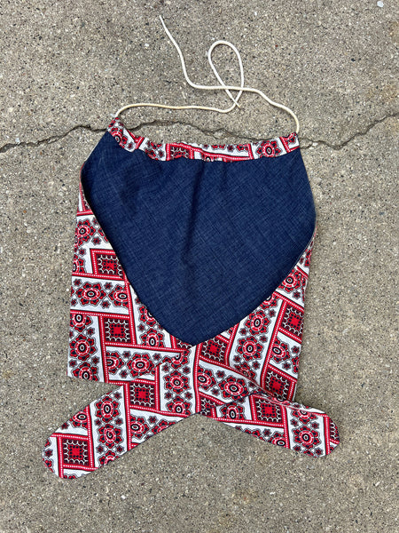 Vintage 1960's 1970's Halter Top