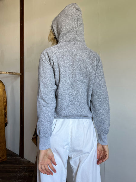 Vintage Harley Davidson 3D Emblem Hooded Sweatshirt
