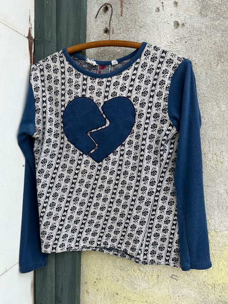 Vintage 1960's - 70's Heart Break Long Sleeved Shirt