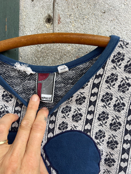 Vintage 1960's - 70's Heart Break Long Sleeved Shirt