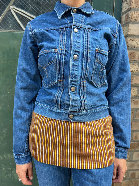 Vintage 1960's "101" Montgomery Ward Jean Jacket
