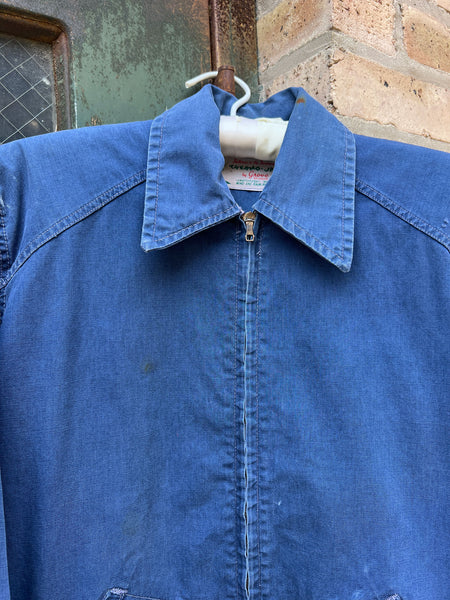 Vintage 1940's Thermo-Jac by Grove Cotton Zip Up Jacket