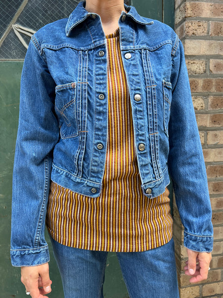 Vintage 1960's "101" Montgomery Ward Jean Jacket
