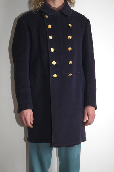 Antique Civil War Era Wool Frock Coat