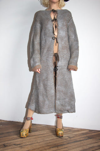 Vintage 1920's - 1930's Faux Chainmail Coat # 1