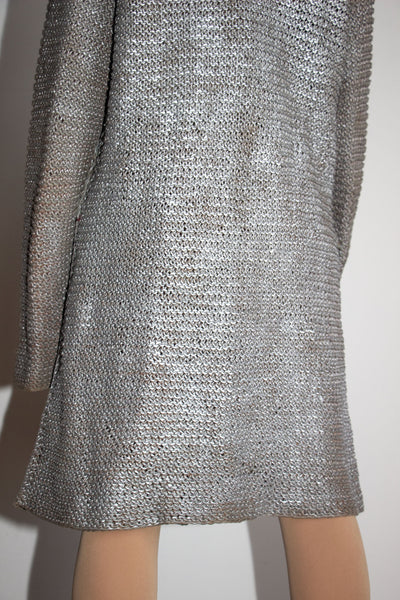 Vintage 1920's - 1930's Faux Chainmail Coat #3