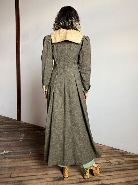 Antique Edwardian Era Wool Coat, Women's