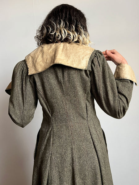 Antique Edwardian Era Wool Coat, Women's