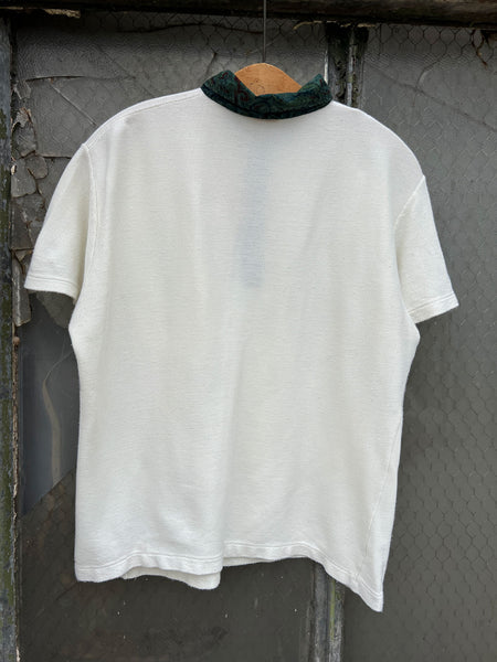Vintage 1960's Jantzen Button Up Polo Shirt
