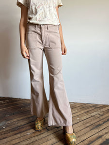 Vintage 1970's Khaki Levis Jeans
