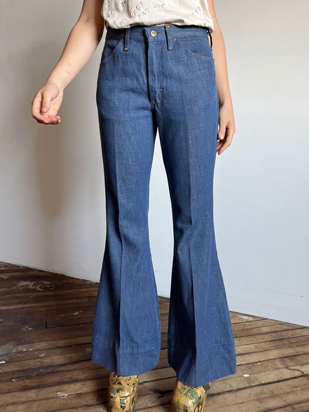 Vintage 1970's Elephant Bell Jeans