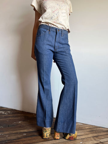 Vintage 1970's Elephant Bell Jeans