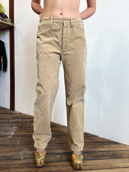 Vintage 1930's United Garment Workers Button Fly Pants