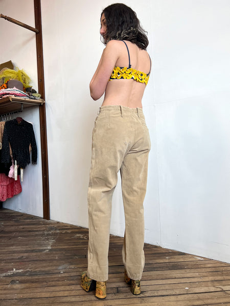 Vintage 1930's United Garment Workers Button Fly Pants