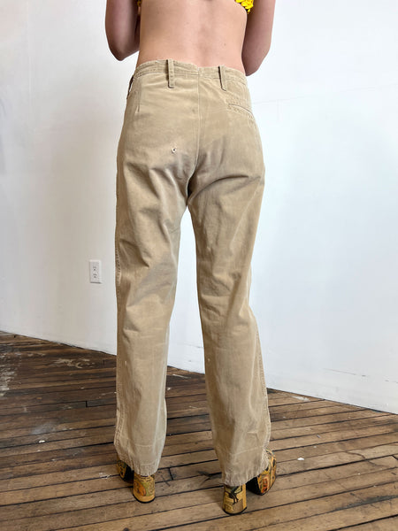 Vintage 1930's United Garment Workers Button Fly Pants