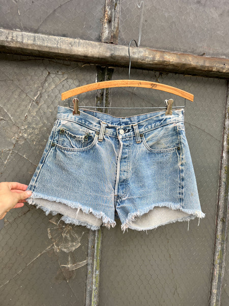 Vintage 1970's - 80's Selvedge Levis Cut Off Shorts