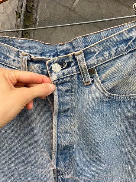 Vintage 1970's - 80's Selvedge Levis Cut Off Shorts