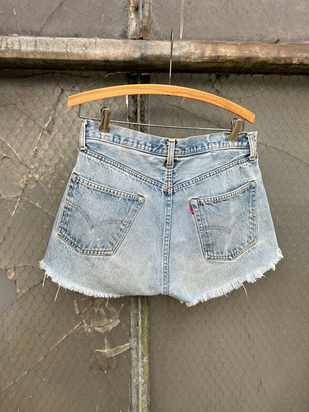 Vintage 1970's - 80's Selvedge Levis Cut Off Shorts