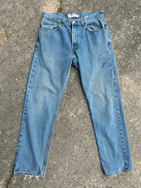 Vintage Levis 505 Jeans Regular Fit Light Wash 34 x 32