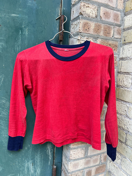 Vintage 1960's Long Sleeve Cotton Shirt