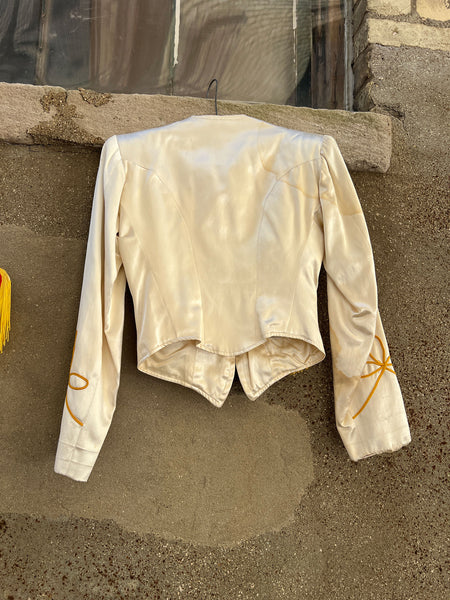 Vintage 1940's Majorette Uniform, Fringe Jacket