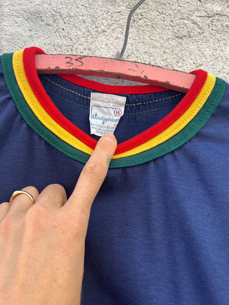 Vintage 1970's Navy Blue T-Shirt