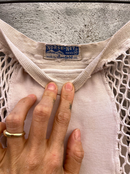Vintage 1960's - 70's Norse-Net Duofold Cotton Net Pants, Underwear