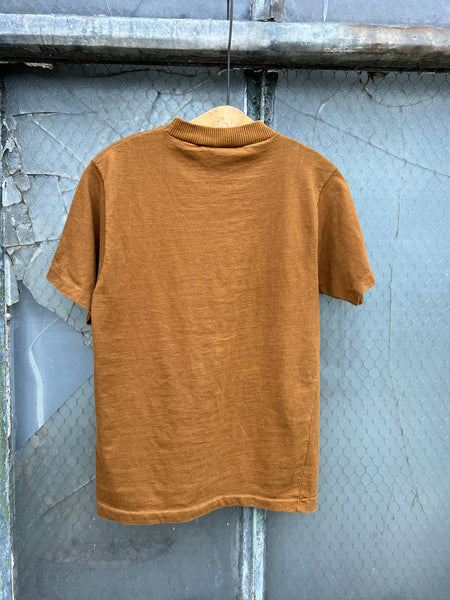 Vintage 1960's Cotton Turtleneck Short Sleeve Shirt