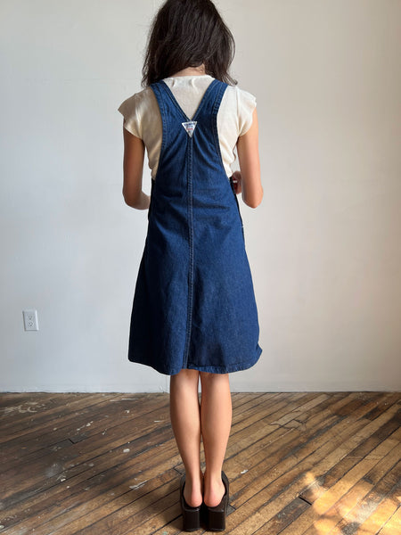 Vintage 1970's Oshkosh B'Gosh Denim Dress