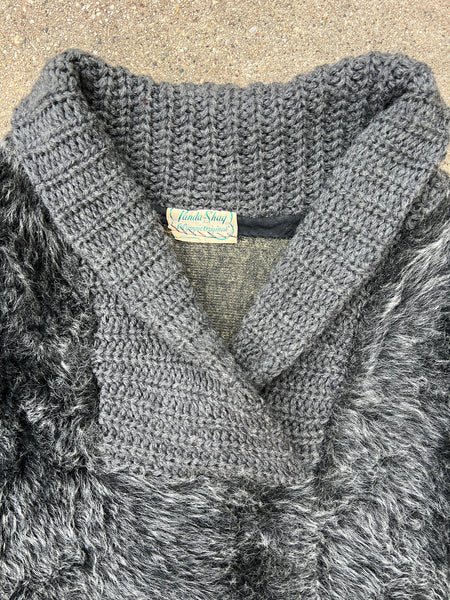 Vintage 1950's Panda Shag Sweatshirt