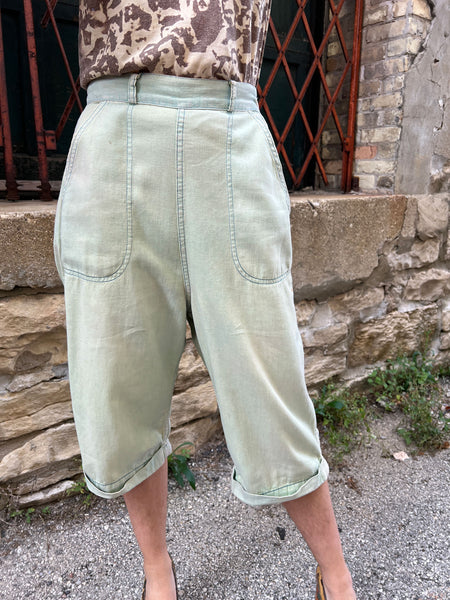 Vintage 1940's Capri Pants