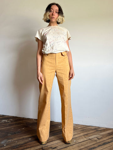 Vintage 1970's High Waist Pants