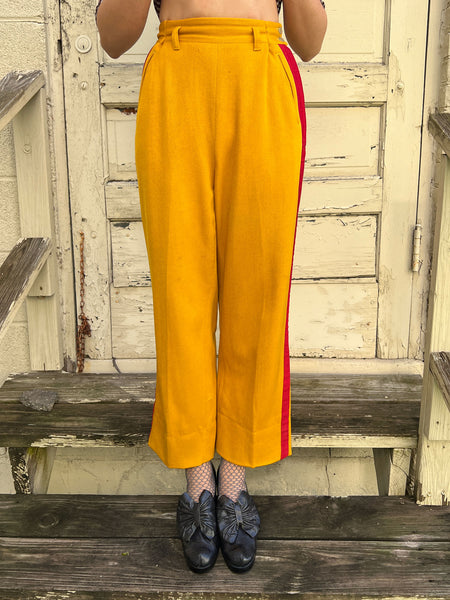 Vintage 1940's Side Zip Uniform Pants