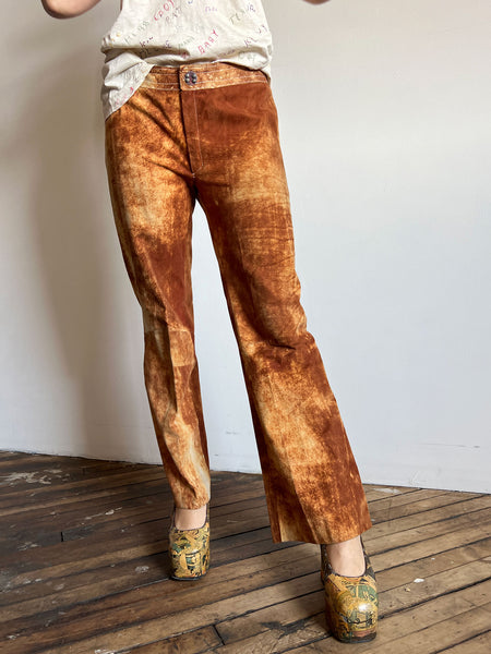 Vintage Late 1960's Leather Pants by Cordoba Made in England Size Large