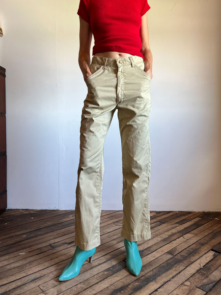 Vintage 1970's Lee Brand Carpenter Pants