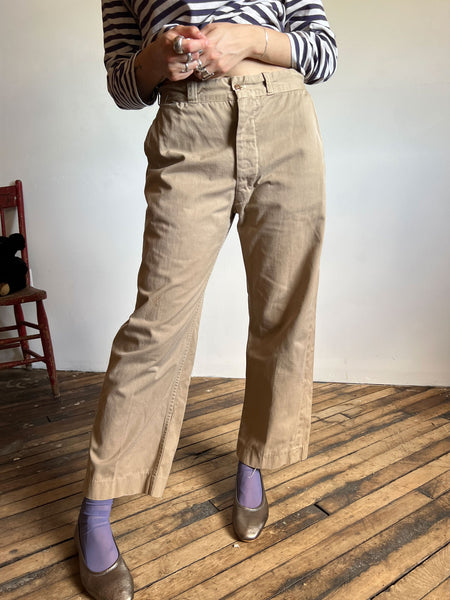 Vintage 1940's - 1950's Button Fly Work Pants – Thief Island Vintage