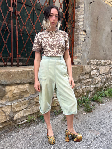 Vintage 1940's Capri Pants