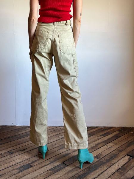 Vintage 1970's Lee Brand Carpenter Pants