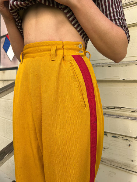 Vintage 1940's Side Zip Uniform Pants